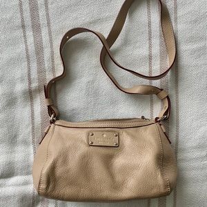 Tan Kate Spade Crossbody Bag